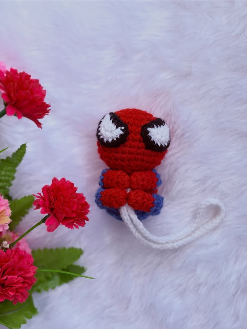 Crochet Spider-Man Hanger